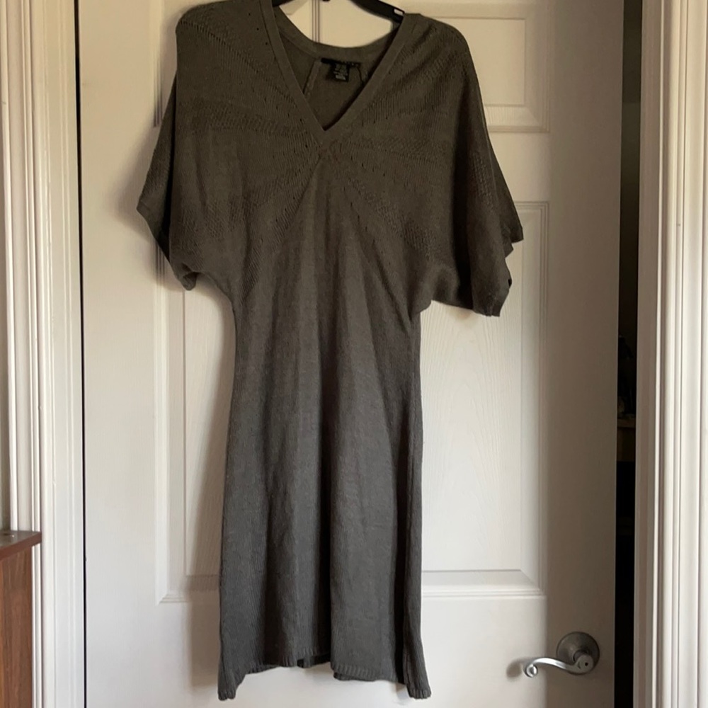 Kimono sweater dress